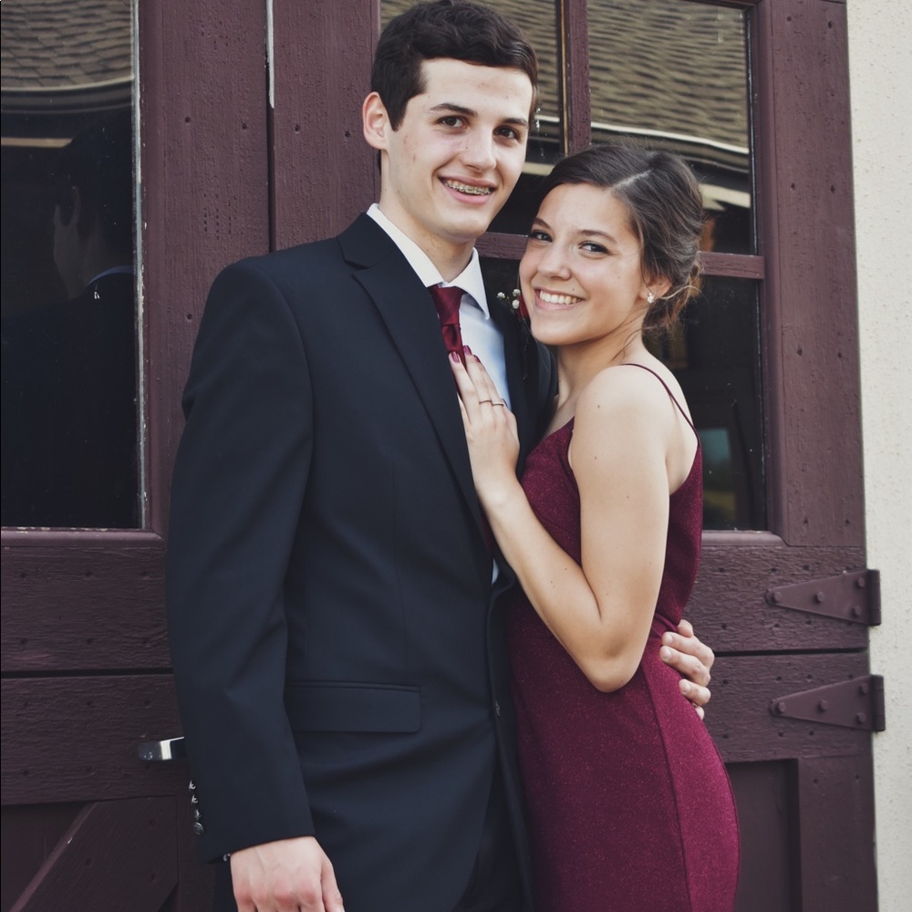 Burgundy Prom Dress